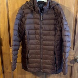 St. John’s Bay Weatherproof Woman’s Chocolate Puffer Jacket